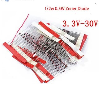 Diode Zener 3.3v-30v 1/2w