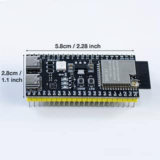 Carte de développement ESP32 S3 ESP32 S3 N16R8/N8R2 BT 2.4G, Module Wifi pour Arduino 8 mo PSRAM 16 mo FLASH double type-c